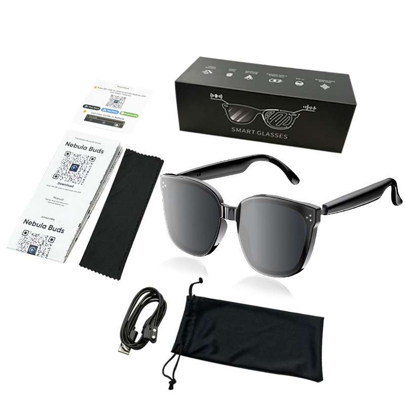 Smart Audio Glasses Bluetooth Polarized - AI 번역 안경 스마트 자가 충전