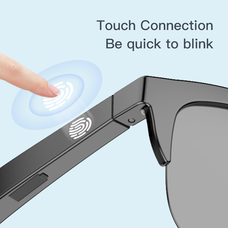 Bone Conduction Sunglasses Sports - 야외 스포츠 통화를 위한 골전도 기능을