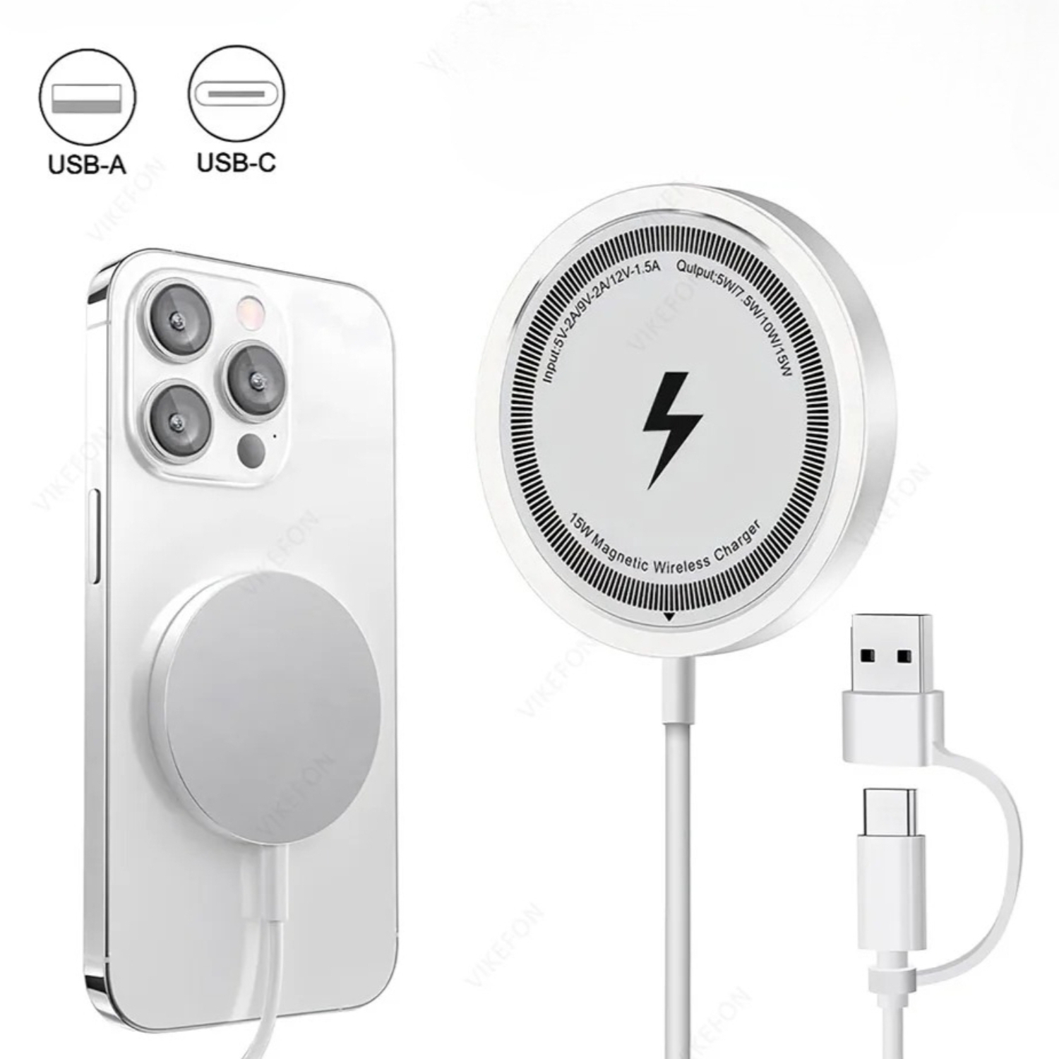 Smart Glasses Magnetic Charging Cable - 맥세이프 무선 충전기 폰 충전 패드