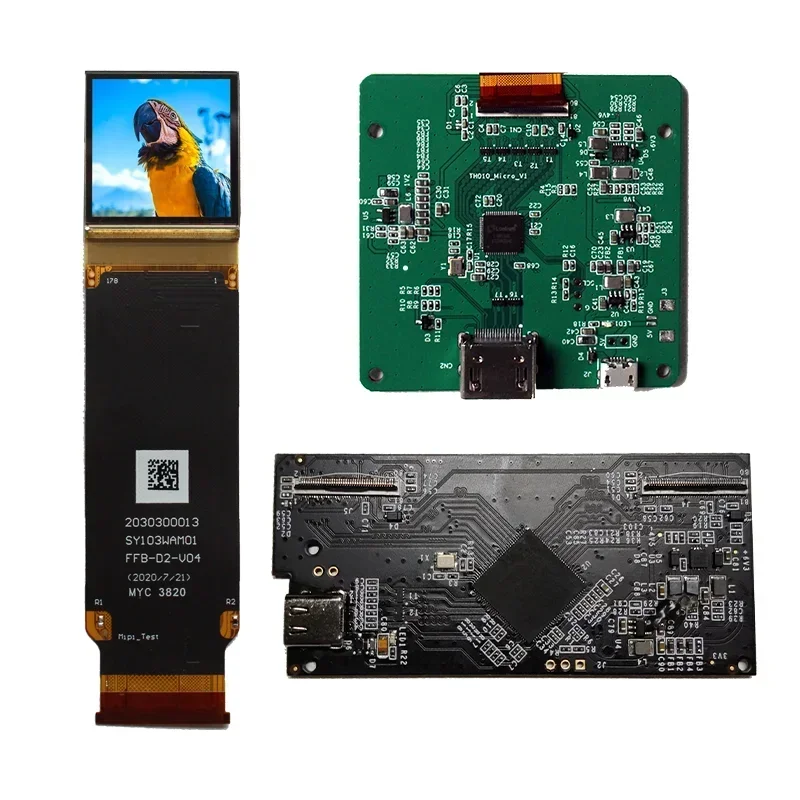 Ar Smart Glasses Display Micro Oled - SeeYA SY103WAM01 1인치 3000니트 2560x2560 I2C