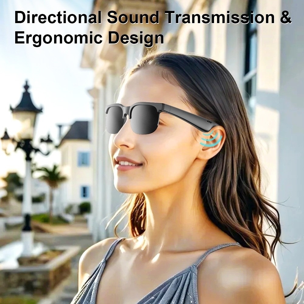 Smart Audio Glasses Touch Control - 무선 이어버드 스마트 안경 오픈형 이어