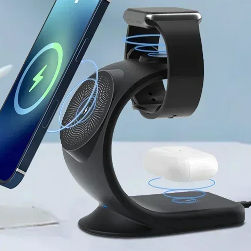 Smart Glasses Magnetic Charging Cable - 마그네틱 무선 충전기 3 in 1