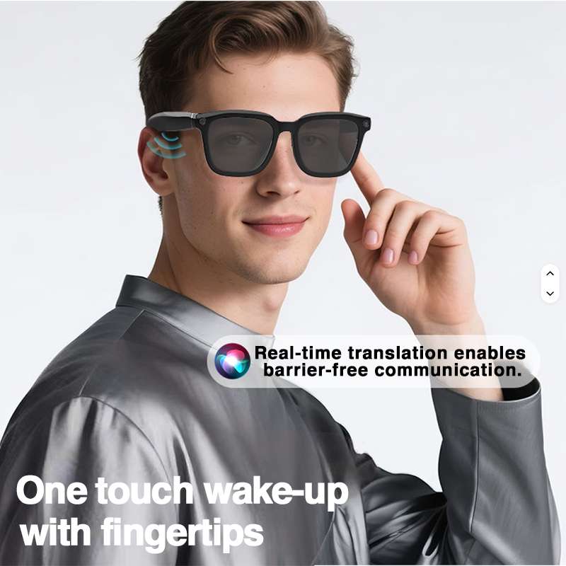 Blue Light Blocking Smart Audio Glasses - 최신 고성능 스마트 안경: 블루라이트 차단,