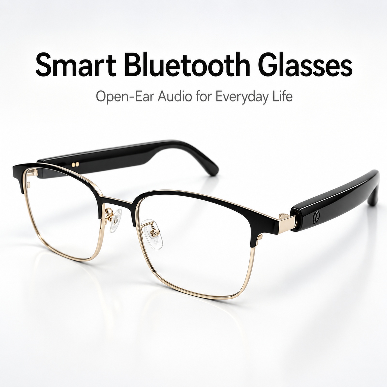 Photochromic Smart Sunglasses Audio - 운전, 사이클링용 블루투스 안경, 오픈형 오디오,
