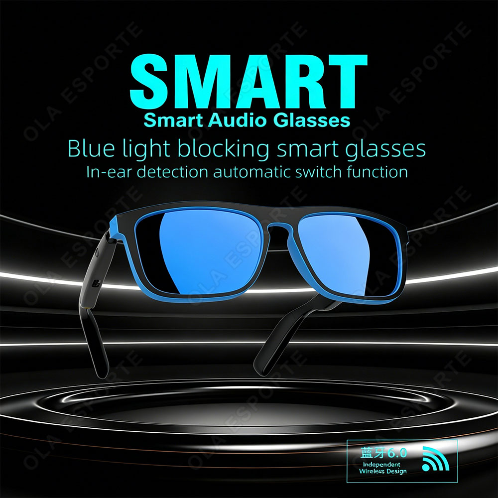 Blue Light Blocking Smart Audio Glasses - 2026 새로운 스마트 오디오 안경 블루라이트