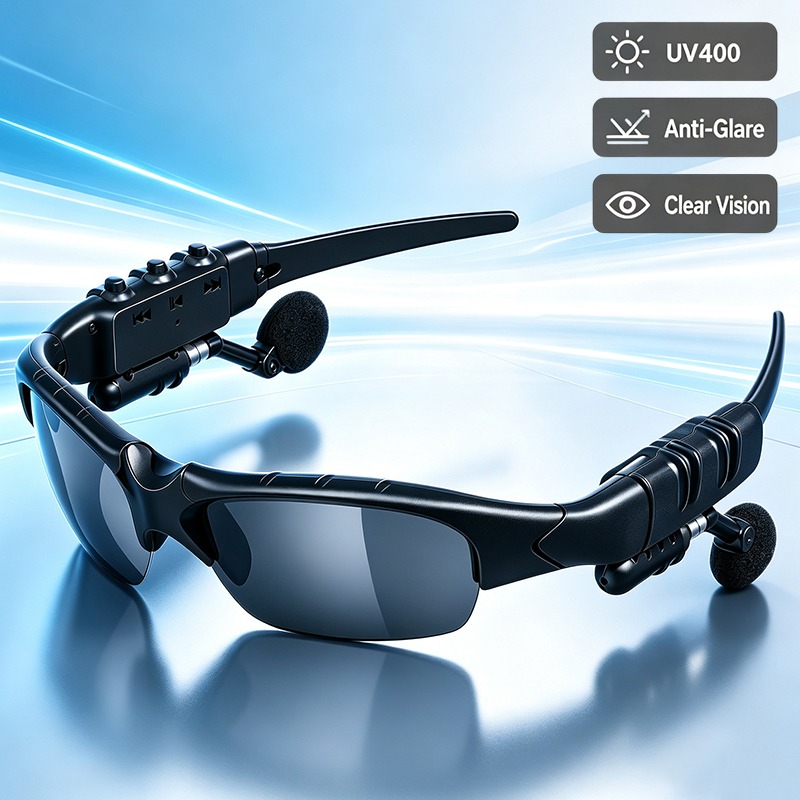 Smart Audio Glasses Bluetooth Polarized - 블루투스 오디오 선글라스 오픈형 이어폰 듀얼