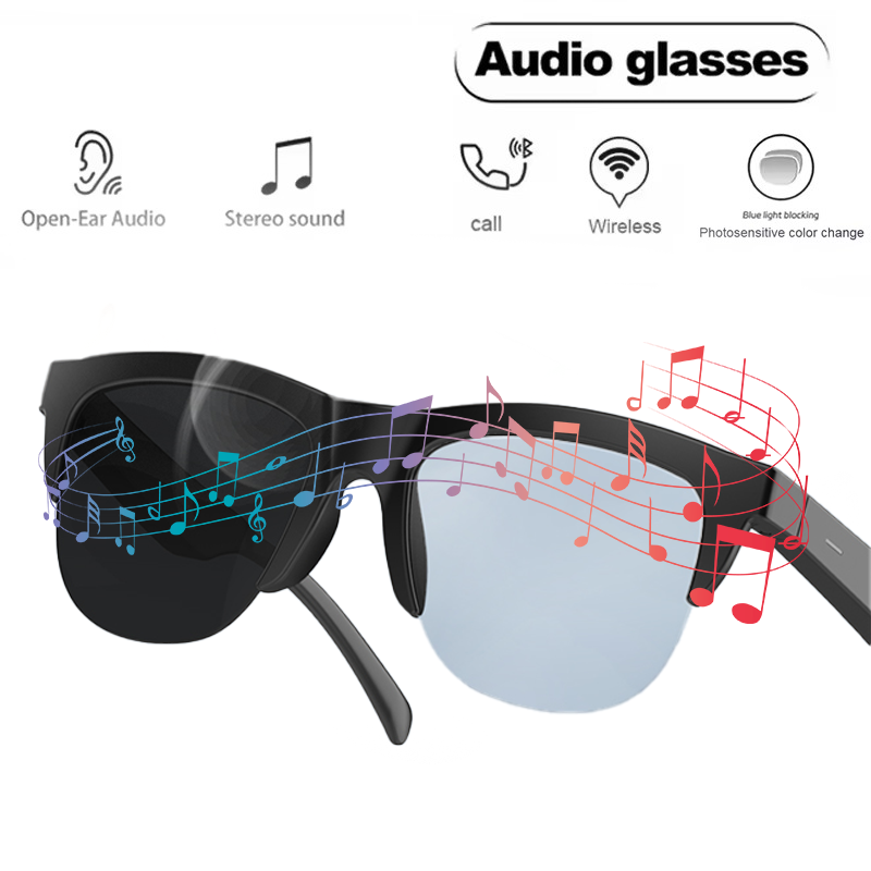 Blue Light Blocking Smart Audio Glasses - 스마트 블루투스 V5.3 신형 선글라스 안경