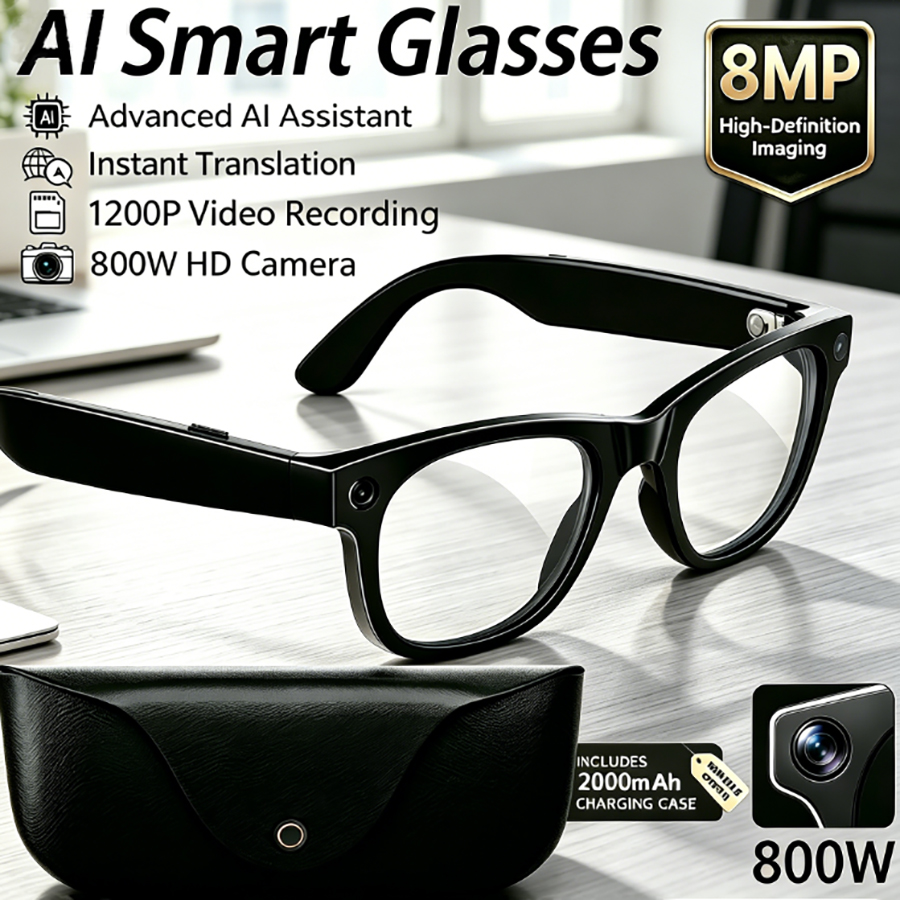 Smart Glasses Camera Video Recording 1080P - 2026 AI 스마트 글래스 MT5 미니,