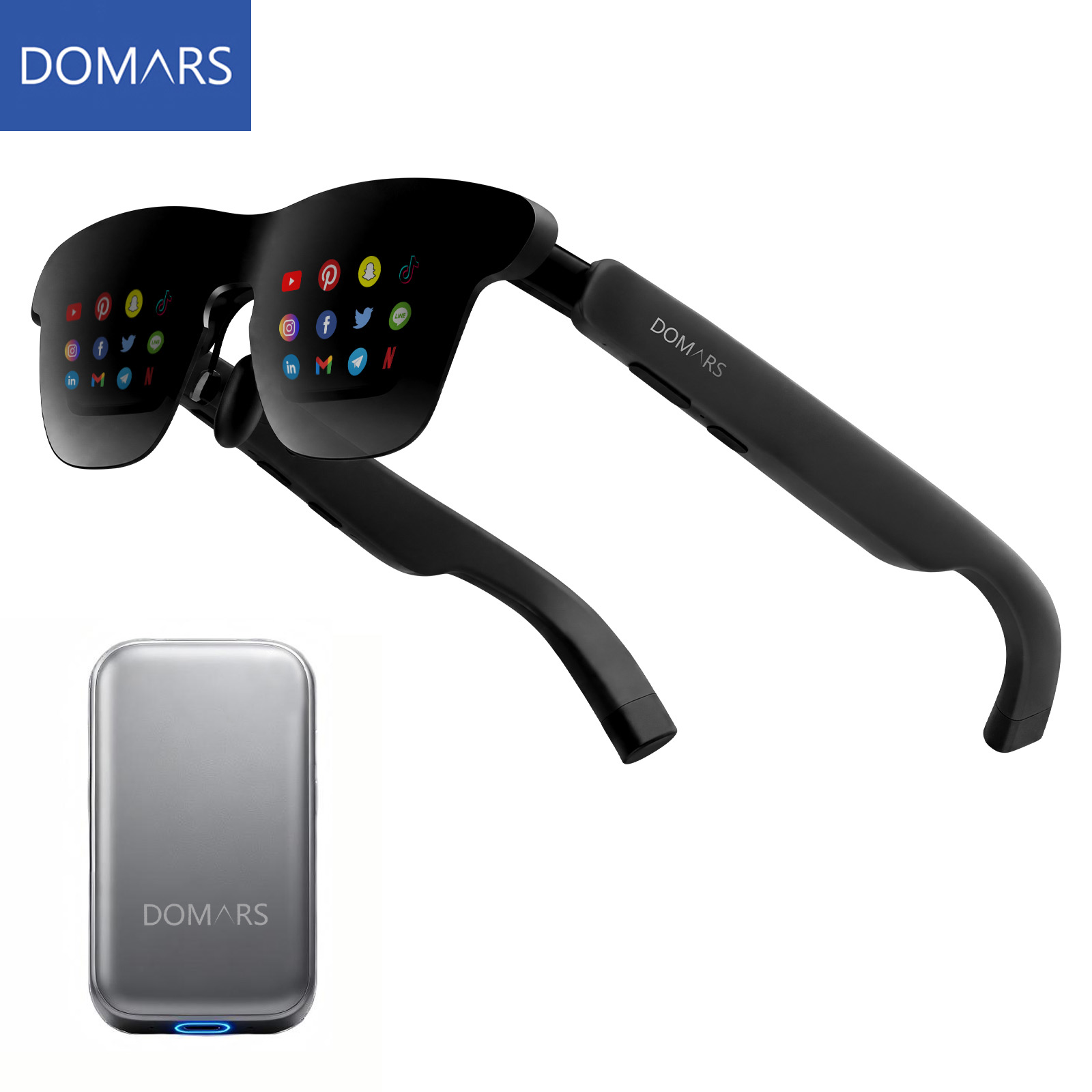 Ar Smart Glasses Display Micro Oled - 도마스 GT 스마트 AR 글래스, 매직