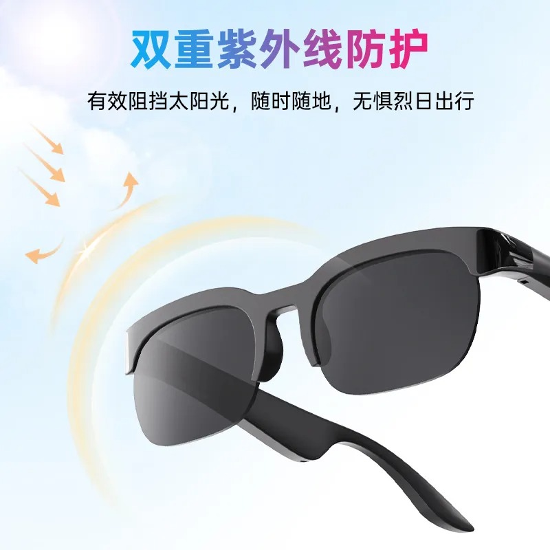 Blue Light Blocking Smart Audio Glasses - 스마트 블루투스 안경 XG89 무선 오디오