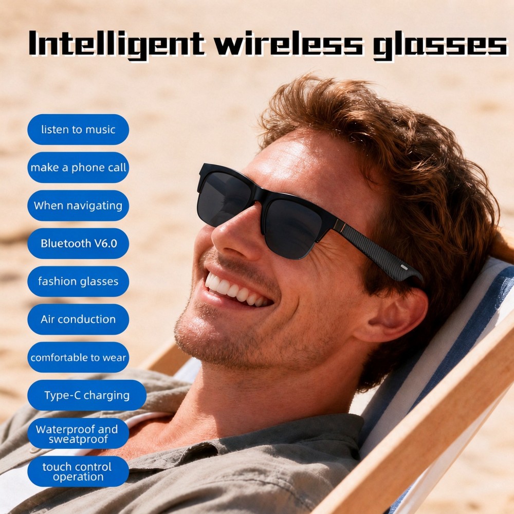 KEBIDUMEI 스마트 BT5.4 오디오 선글라스,  - Smart Audio Glasses Touch Control 리뷰 및 가격