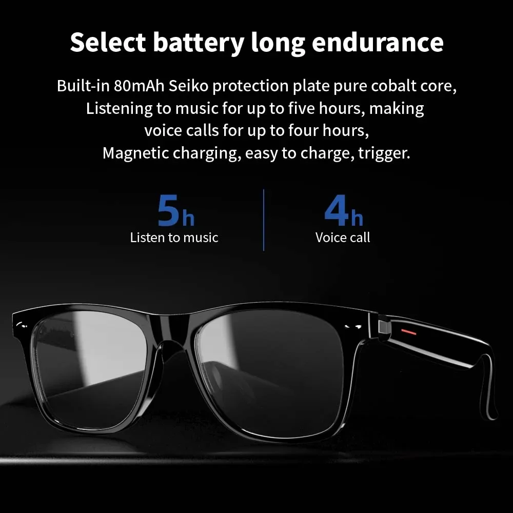 VIKEFON E13 스마트 안경, 블루라이트 차단 기 - Smart Audio Glasses Bluetooth Polarized 리뷰 및 가격