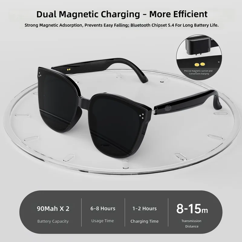스마트 안경 골전도 블루투스 헤드폰 무선 오픈형 스포츠 - Bone Conduction Sunglasses Sports 리뷰 및 가격