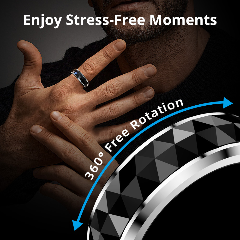 2024 COLMI 남성용 스마트 링, 피젯 스피너 불 - Smart Ring Health Tracker Blood Oxygen 리뷰 및 가격