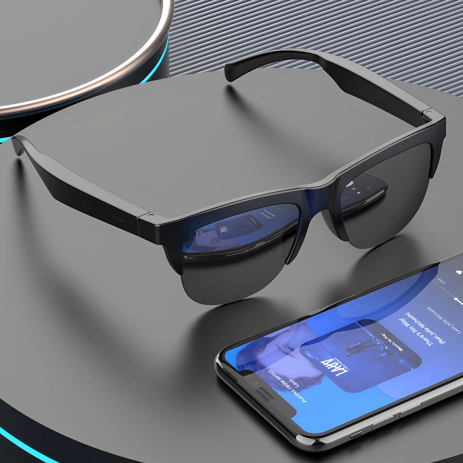 F01 스마트 오디오 선글라스, 공기 전도 방식의 개방 - Smart Audio Glasses Touch Control 리뷰 및 가격