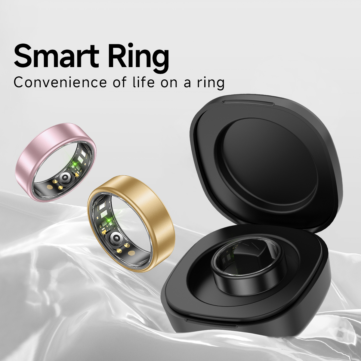 최신형 남성용/여성용 스마트 링: 건강 모니터링, 심박 - Smart Ring Health Tracker Blood Oxygen 리뷰 및 가격