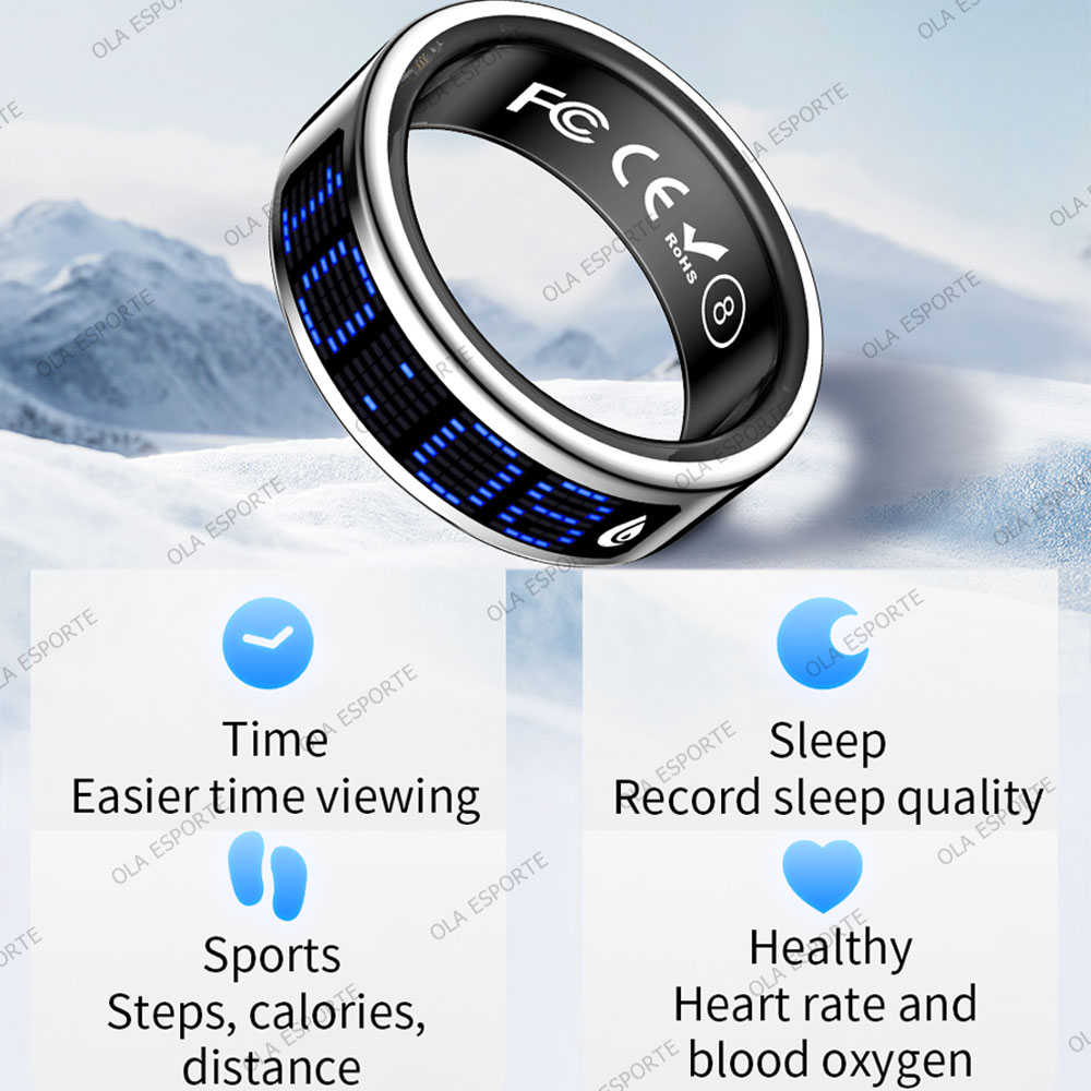 스마트 링 디스플레이 화면 터치, 통화 알림, 타스비흐 - Smart Ring Health Tracker Blood Oxygen 리뷰 및 가격