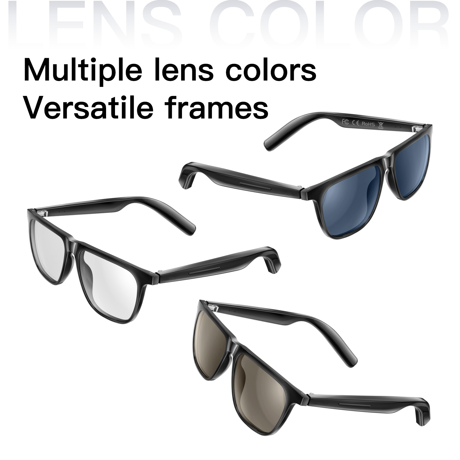 2025년형 포토크로믹 스마트 선글라스 터치 방수 무선 - Photochromic Smart Sunglasses Audio 리뷰 및 가격