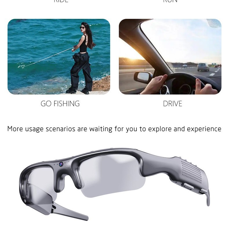 2025 신형 스마트 사이클링 카메라 안경 변색 108 - Photochromic Smart Sunglasses Audio 리뷰 및 가격