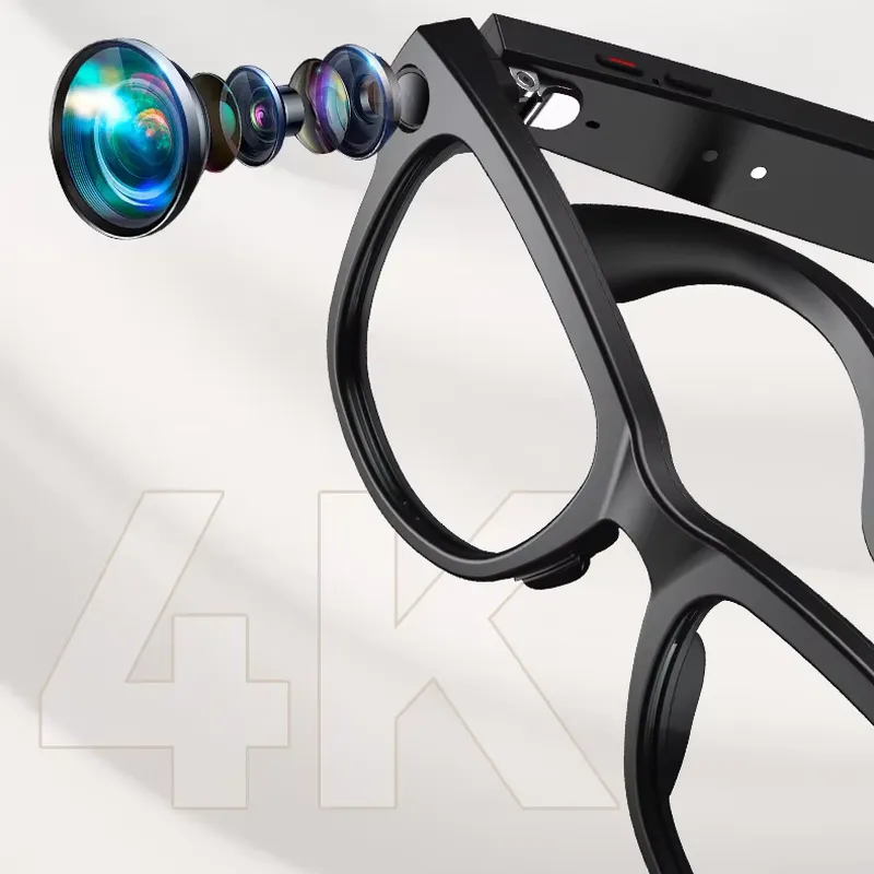 AI 스마트 안경 4K 카메라 블루투스 오디오 선글라스 - Smart Audio Glasses Bluetooth Polarized 리뷰 및 가격