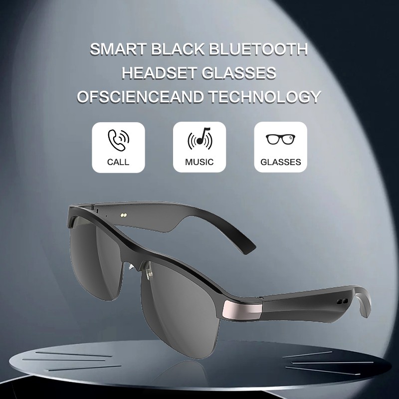 스마트 블루투스 안경 편광 UV400 오픈이어 음성 통 - Bone Conduction Sunglasses Sports 리뷰 및 가격