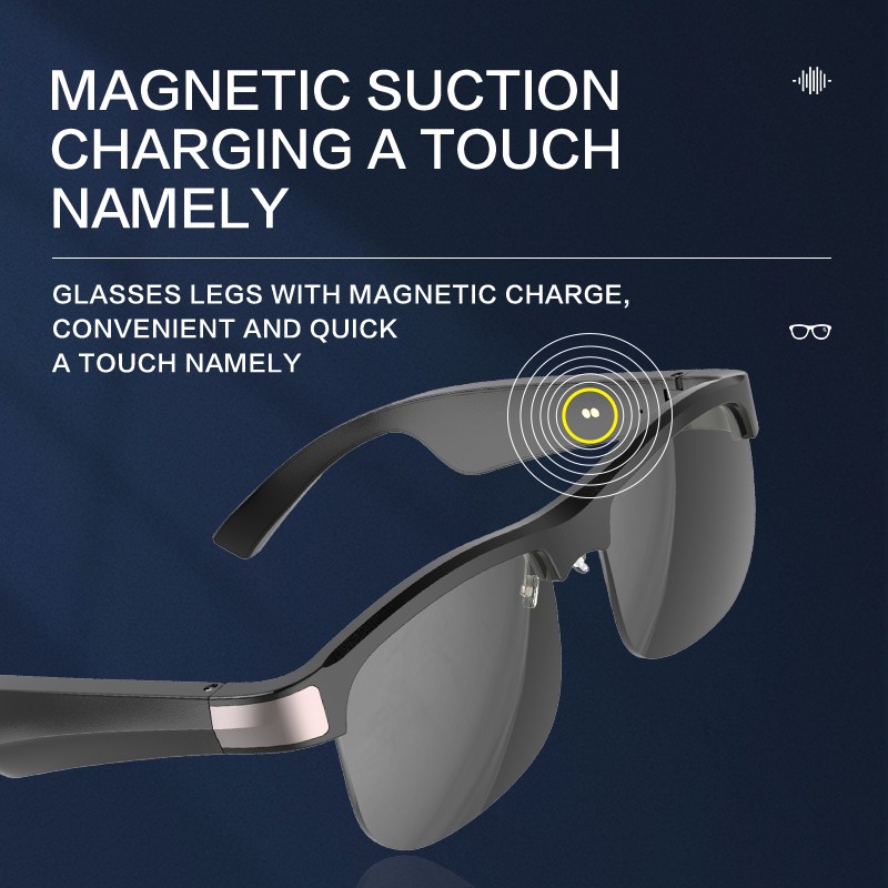 스마트 블루투스 안경 편광 UV400 오픈이어 음성 통 - Bone Conduction Sunglasses Sports 리뷰 및 가격