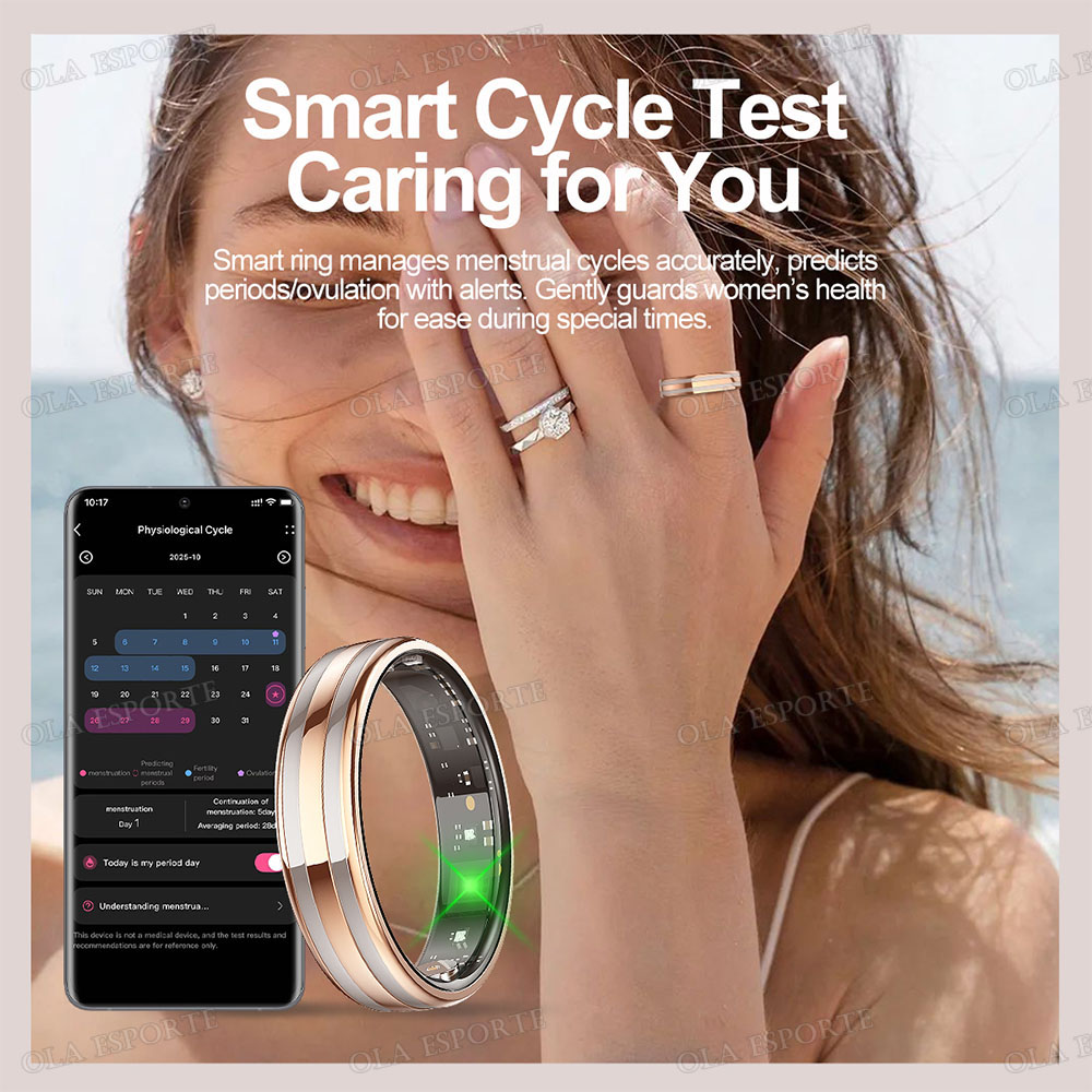 신형 6.3mm 얇은 스마트 링 건강 모니터 스마트링  - Smart Ring Health Tracker Blood Oxygen 리뷰 및 가격