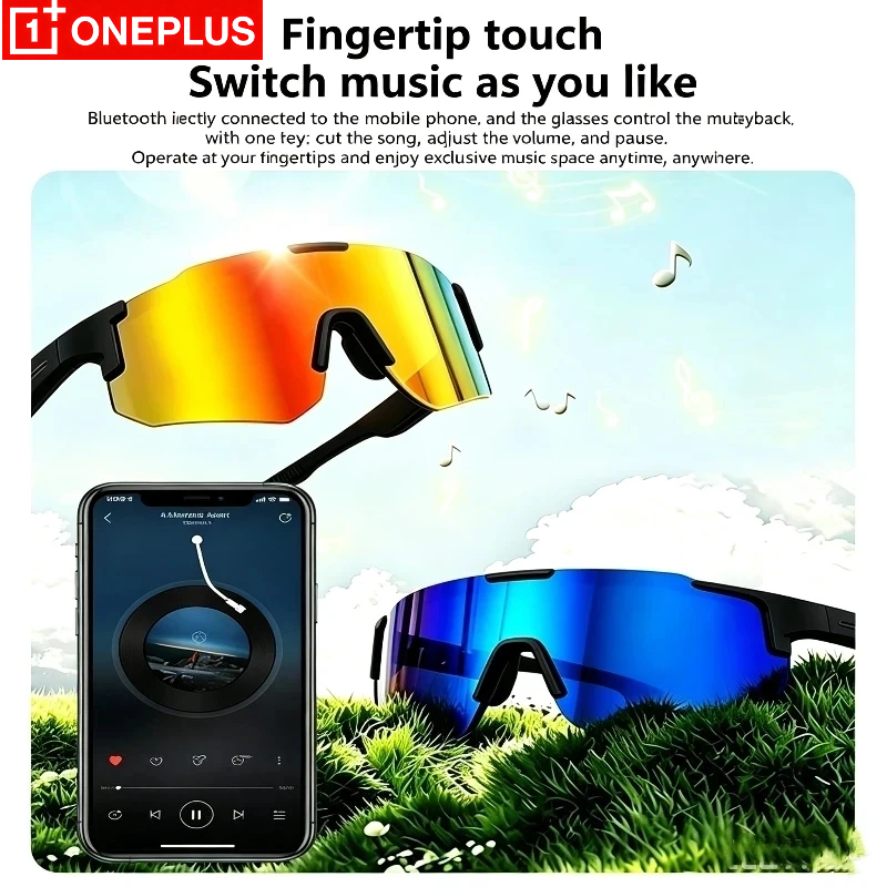 원플러스 D17 스마트 사이클링 고글: 블루투스 5.3 - Smart Sunglasses Open Ear Music Calls 리뷰 및 가격