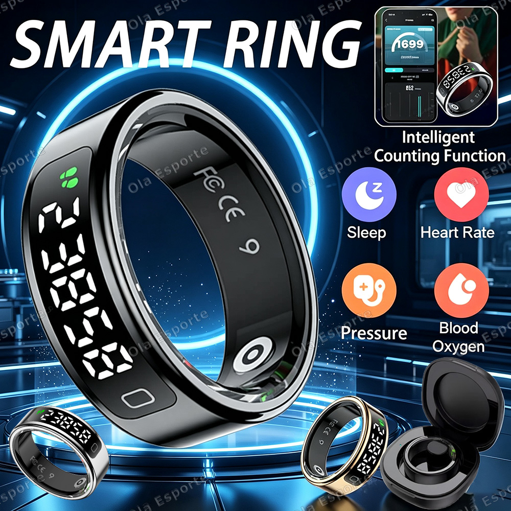뉴카운트 스마트 링 충전 케이스 심박수 혈압 모니터 남 - Smart Ring Health Tracker Blood Oxygen 리뷰 및 가격