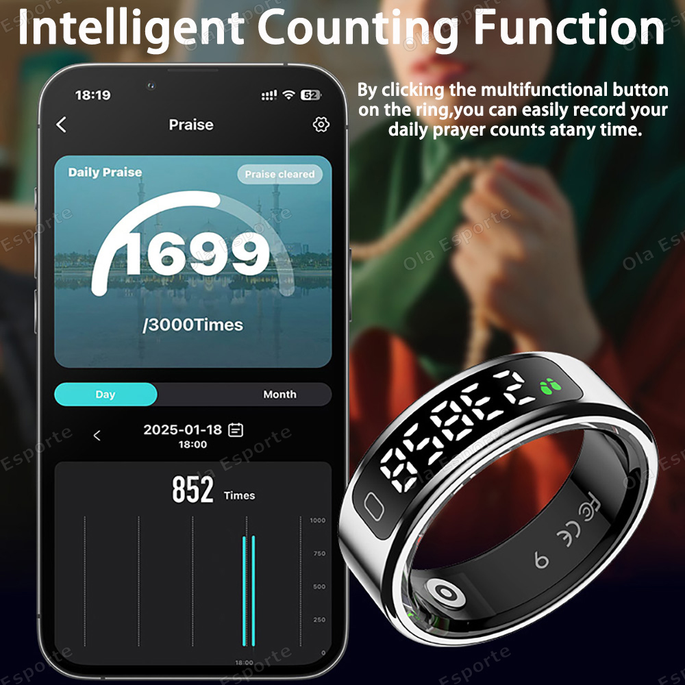 뉴카운트 스마트 링 충전 케이스 심박수 혈압 모니터 남 - Smart Ring Health Tracker Blood Oxygen 리뷰 및 가격