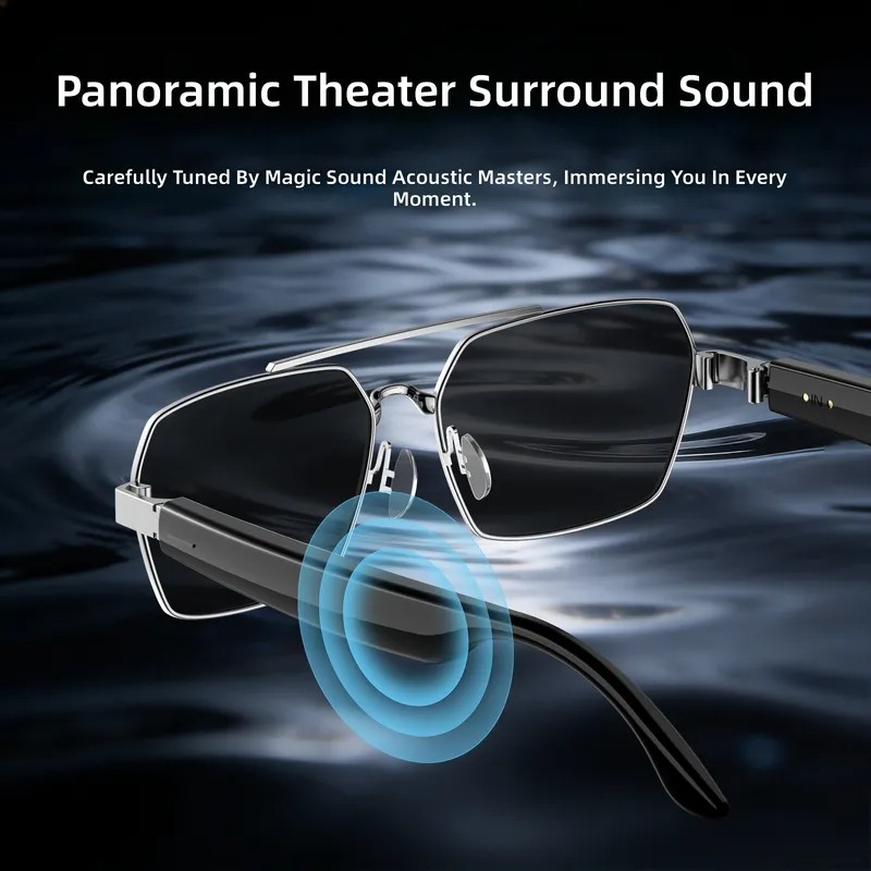 스마트 AI 안경 블루투스 오디오 선글라스 편광 자석  - Smart Audio Glasses Bluetooth Polarized 리뷰 및 가격
