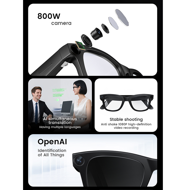 신제품 2026 선글라스 스마트 글래스 800W 카메라 - Smart Glasses Camera Video Recording 1080P 리뷰 및 가격
