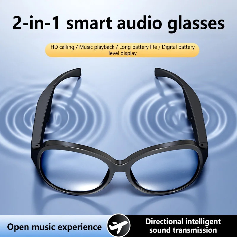 스마트 블루투스 안경, 블루투스 5.4, 오디오 보호  - Smart Audio Glasses Touch Control 리뷰 및 가격