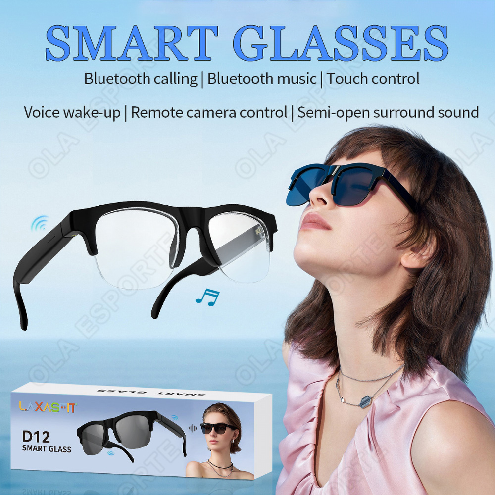 스마트 블루투스 안경 오픈 이어 오디오 핸즈프리 통화  - Smart Sunglasses Open Ear Music Calls 리뷰 및 가격