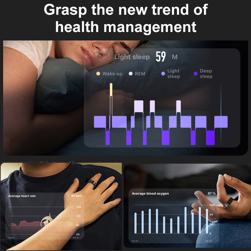 AMZMAX R11C 디스플레이 화면 스마트 링 남성  - Smart Ring Health Tracker Blood Oxygen 리뷰 및 가격