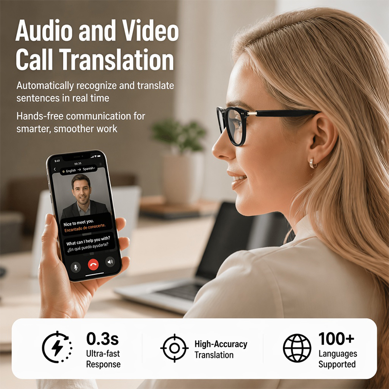 AI 번역 기능이 탑재된 스마트 안경, 변색 렌즈와 블 - Smart Audio Glasses Touch Control 리뷰 및 가격