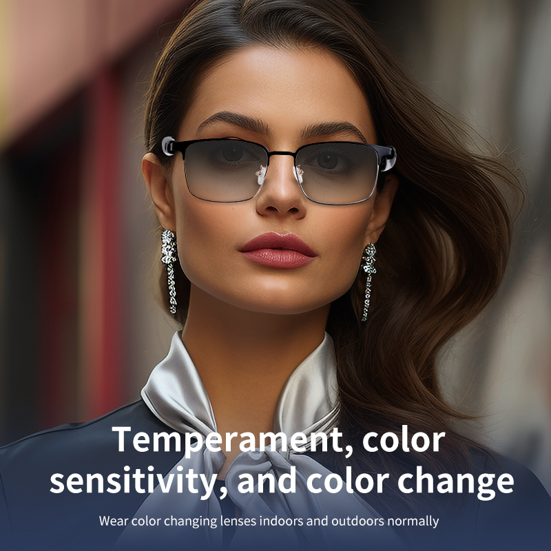 2025 대기변색 스마트 안경 마그네틱 고속 충전 오디 - Photochromic Smart Sunglasses Audio 리뷰 및 가격