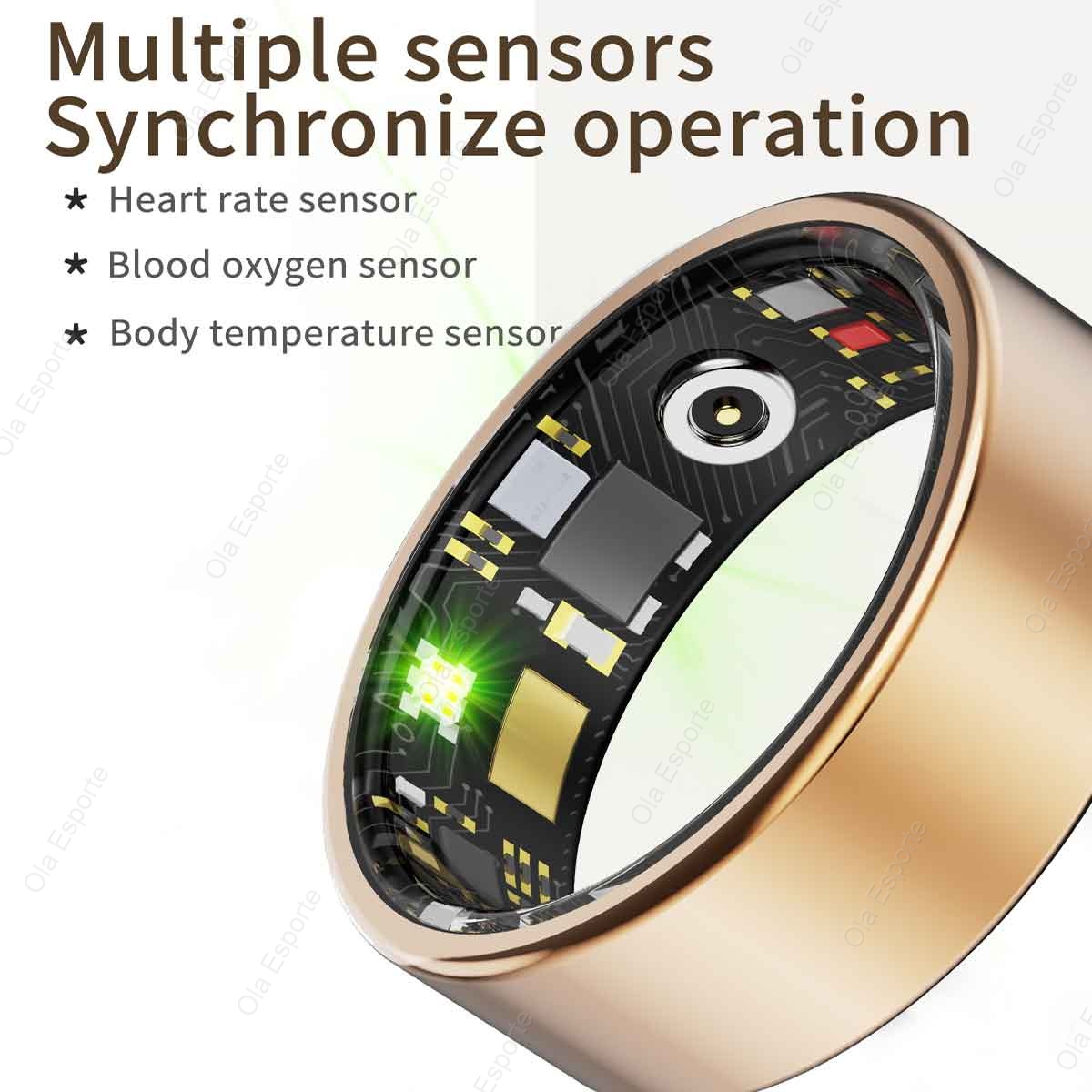 티타늄 합금 스마트 링, 혈압/산소/심박수 모니터링 기 - Smart Ring Health Tracker Blood Oxygen 리뷰 및 가격